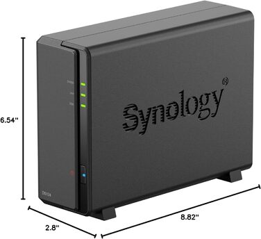 Synology Diskstation DS124 NAS System - без HDD