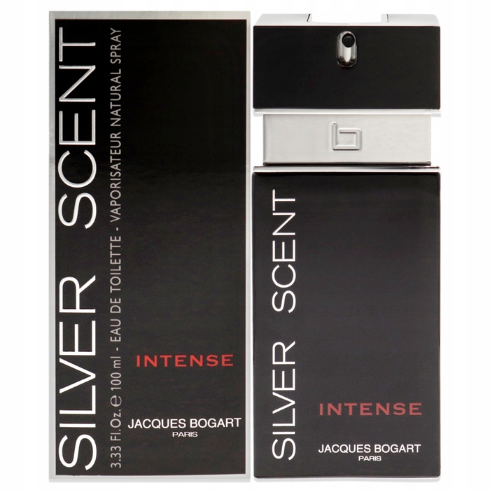 Чоловіча туалетна вода Jacques Bogart Silver Scent Intense, 100 мл