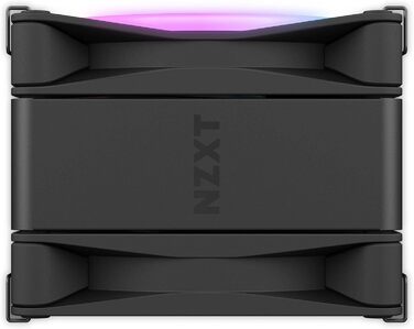 NZXT T120 - Кулер для процесора з 120мм вентилятором, білий. 4 теплові трубки, підтримка Intel/AMD, можливість встановлення 2 вентиляторів