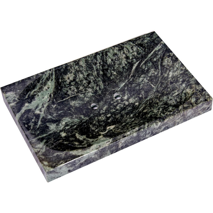 Миска для мила з чорного мармуру – полірована, блискуча, аксесуар для ванної кімнати від CraftsOfEgypt (Зелений/Лісовий)