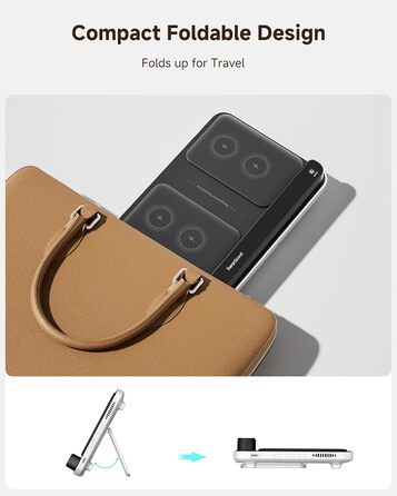 Бездротова зарядка SwanScout 504F для Samsung Galaxy Z Fold (6/5/4/3), Google Pixel 9 Pro Fold, Pixel Fold та Galaxy Buds