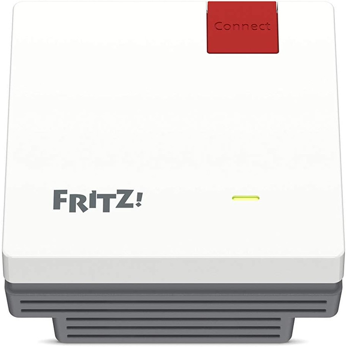 Повторювач Wi-Fi FRITZ!WLAN Mesh 600 - Mesh система, WLAN N до 600 Мбіт/с (2.4 ГГц), WPS, компактний, німецька версія