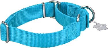 Нашийник для собак Dazzber Martingal, регульований, міцний, анти-вислизання, нейлон, для великих/середніх/маленьких собак (L(42-66см))