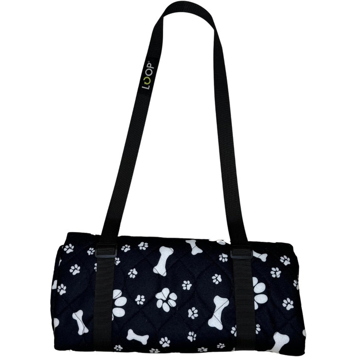 Ремінь безпеки для собак Loop для заднього сидіння авто, з карабіном, регульована довжина 60-80 см, аксесуар до килимка для собак NIMM Mich MIT