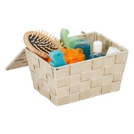 Relaxdays Storage Basket with Lid