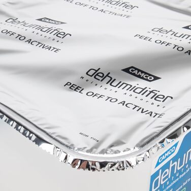 Camco Moisture Absorber Bucket – with fast-acting moisture absorbing compound – no fringe beads – use with RV storage, RV organization, and more (44282)