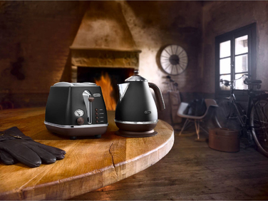 Тостер De'Longhi CTOV 2103.BK, чорний, 900 Вт