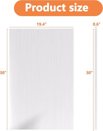 Насадка для собачого воріта Piskyet, дерев'яна робоча поверхня, сумісна з ворітками 76,2 см (30 дюймів), білий/оптимальний для саду