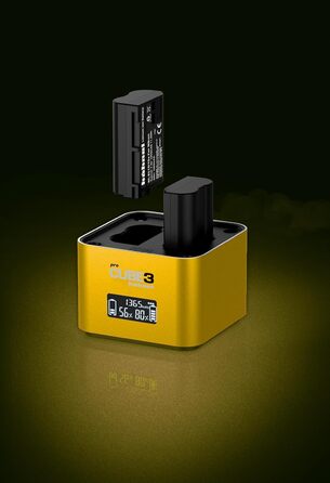 Зарядний пристрій Hähnel ProCube3 Duo для Nikon - Швидка зарядка USB Type-C