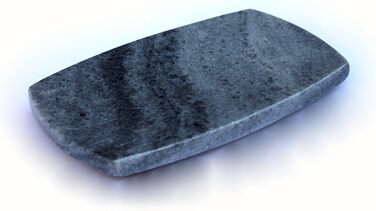 Миска для мила Kleo Naturstein або аксесуар для ванної кімнати (чорний колір з натуральними лініями)