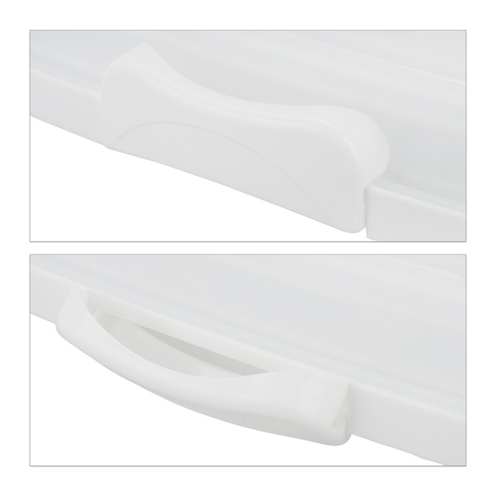 Relaxdays Rectangular Cake Box