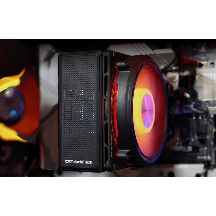 Активне охолодження процесора DarkFlash E400 Black