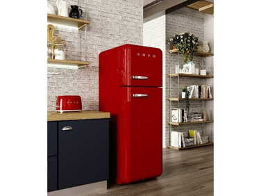 Тостер Smeg TSF01RDEU, червоний, 950 Вт