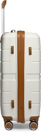 Чемодан British Traveller Mittelgroß: міцний валіза на 8 колесах з TSA-замком (66 x 43.3 x 28.5 см)