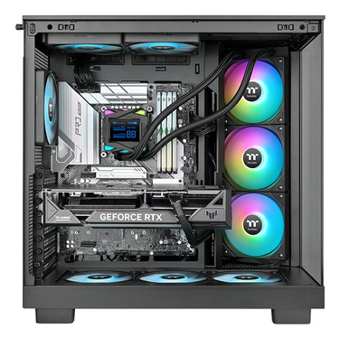 Система водяного охолодження Thermaltake LA360-S ARGB 360мм, чорна (CL-W462-PL12SW)