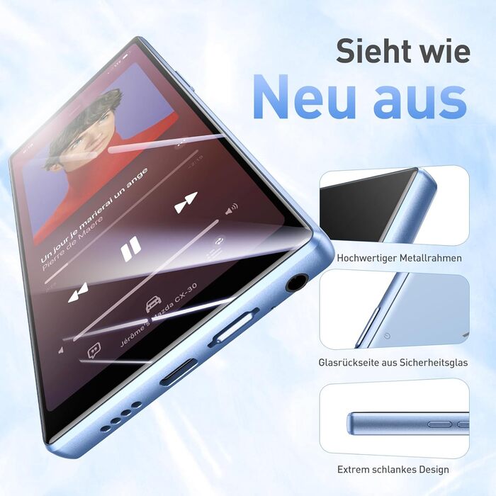 MP3 плеєр AGPTEK з Bluetooth та Wi-Fi, 5