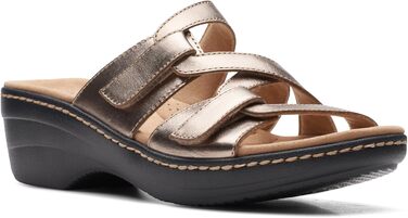 Сріблясті сандалі Clarks Merliah Karli жіночі, 38 EU - елегантне взуття для літа