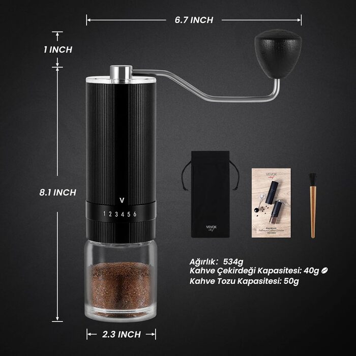 Manual Coffee Grinder New