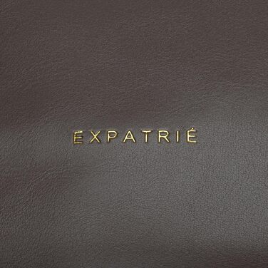 Жіночий рюкзак Expatrié Adele Rolltop: елегантний рюкзак для міста, університету, роботи (сірий, коричневий)