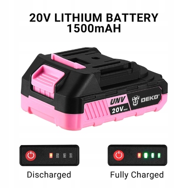 Акумуляторний шуруповерт DEKOPRO 20V fba20v
