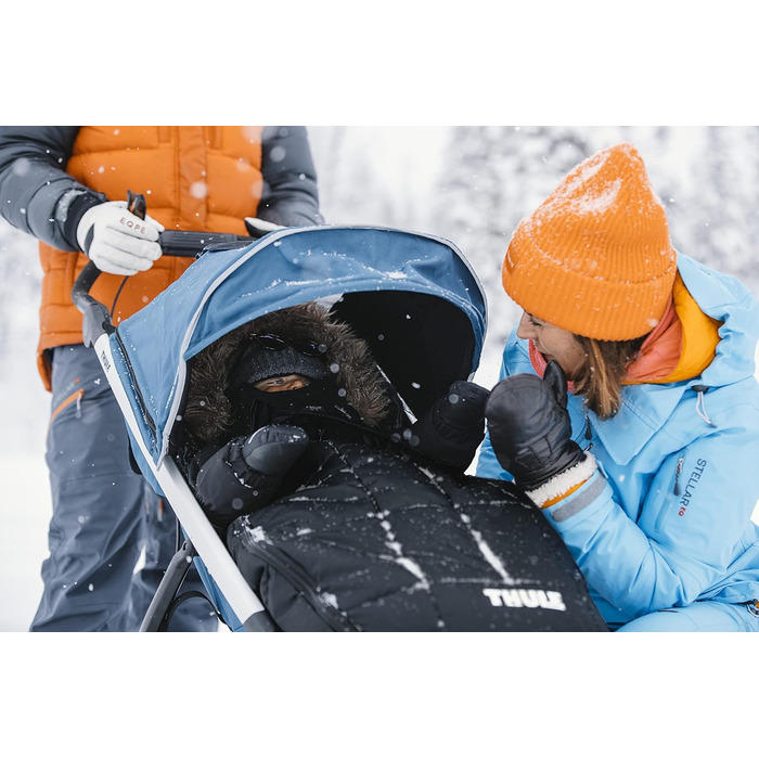 Дитячий зимовий конверт для коляски Thule Sport, чорний