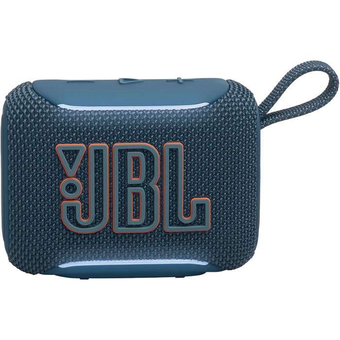 JBL GO 5: Портативна Bluetooth колонка, великий звук JBL Pro, баси, водонепроникна, до 10 годин, блакитна