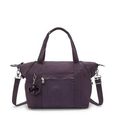Сумка Kipling ART середнього розміру Ultimate Plum - оригінальна жіноча сумка-шопер