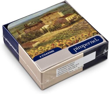 Pimpernel Tuscany Coasters, 6 pieces (s)