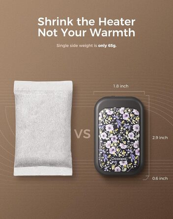 Електричні грілки для рук OCOOPA UT4 Young - 2 шт, 5000mAh, водонепроникні, швидкий нагрів, USB, для активного відпочинку взимку