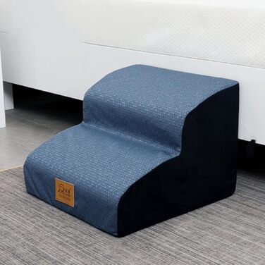 Сходинки для тварин Yanman: 2 сходинки для котів та собак, м'який матеріал, зручні для софи, блакитні