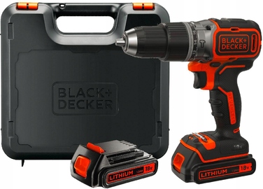 Акумуляторний шурупокрут Black+Decker 18 В BL188KB-QW