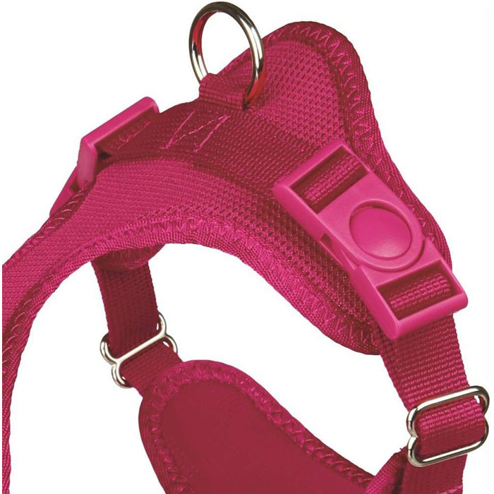 Шлейка для собак TRIXIE Comfort Soft Tour - чорна, XS-S (30-45 см), м'яка, для джоггінгу