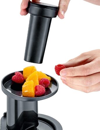 Електрична повільна соковижималка Severin для овочів та фруктів, Slow Juicer, 1.0 л