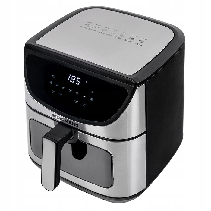 Аерофритюрниця Bergmann 8L Air Fryer 1800W 7в1 з сенсорною панеллю