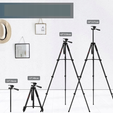 Штатив-трипод Victiv, висота 45-162 см, навантаження до 3 кг, для фотоапарата