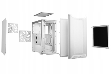 Корпус для комп'ютера be quiet! Pure Base 501 Airflow Midi Tower ATX, Білий