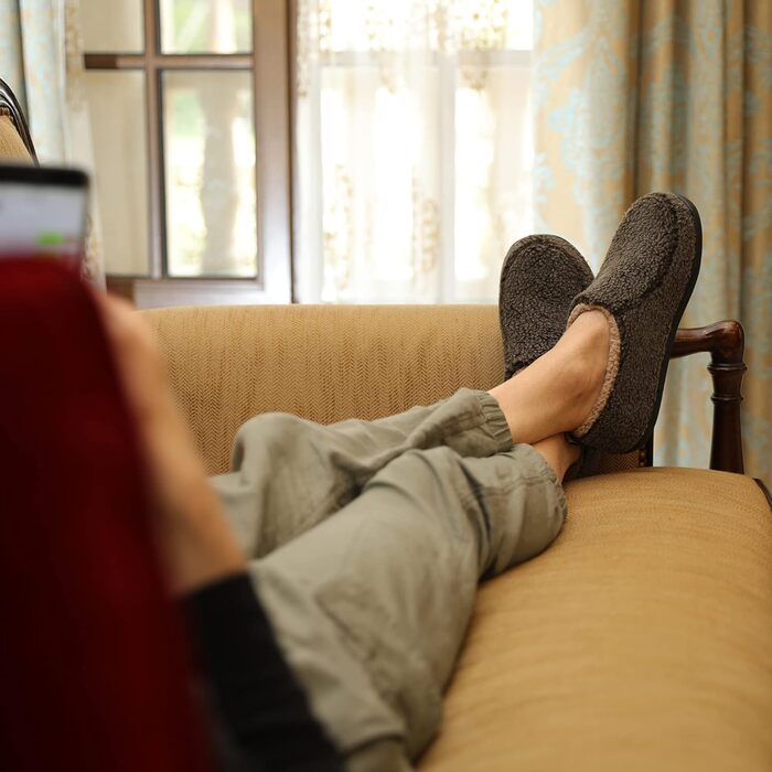 Чоловічі домашні тапочки RockDove Nomad з піною з пам'яті (41/42 EU, Mokka)