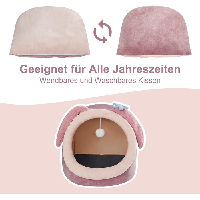 Кігтечка-будиночок для котів Jiupety, ліжко-будиночок для котів, великий (38x37x32 см), зелений, з неслизьким дном та знімним килимком