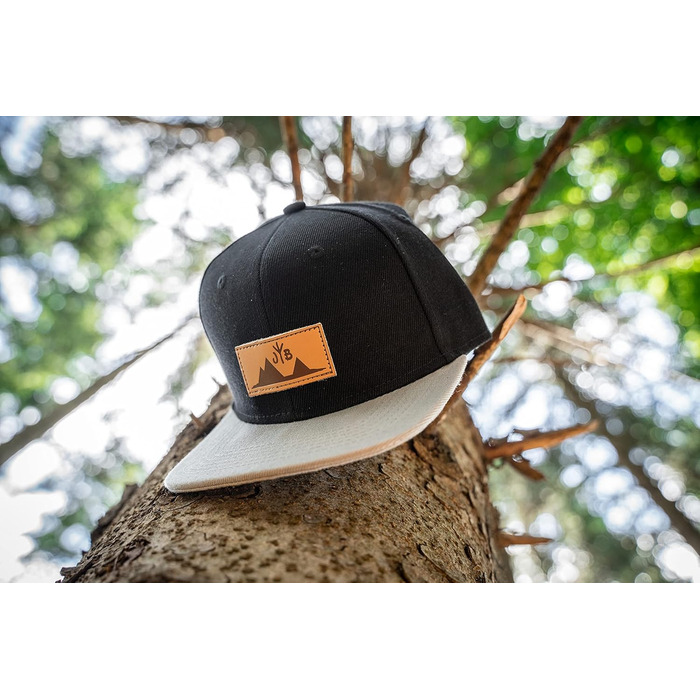 Кепка бейсболка Jumping Bird • Унісекс • Знімний козирок • Легка, регульована, чорно-сіра