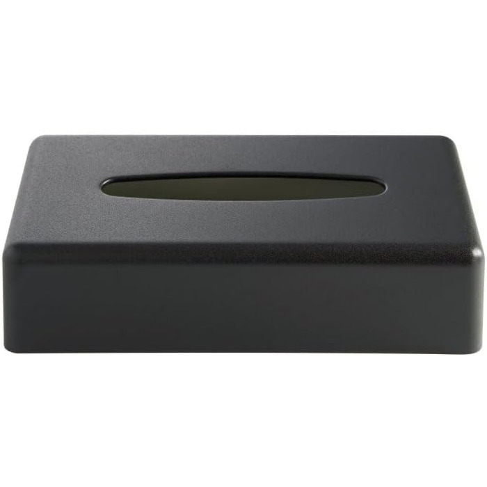 Кришка для серветок прямокутної форми Corby (Хром, Чорний колір, один розмір)