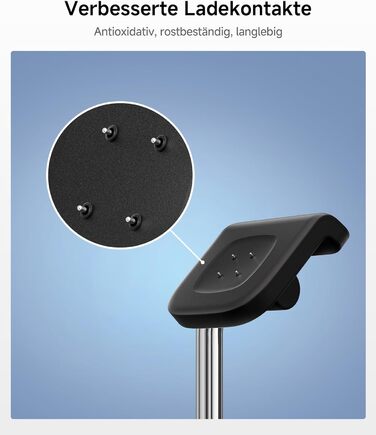 Зарядний пристрій SwanScout 505G2 для Google Pixel Watch 3/2 (не для Pixel Watch 1), магнітний зарядний пристрій, чорний