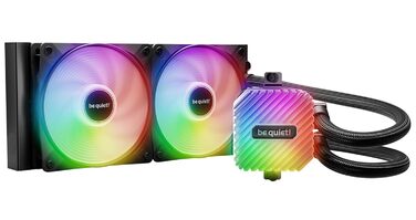 Система водяного охолодження be quiet! Light Loop 240mm Black - 3x 120mm RGB вентилятори, RGB-блок, PWM-хаб