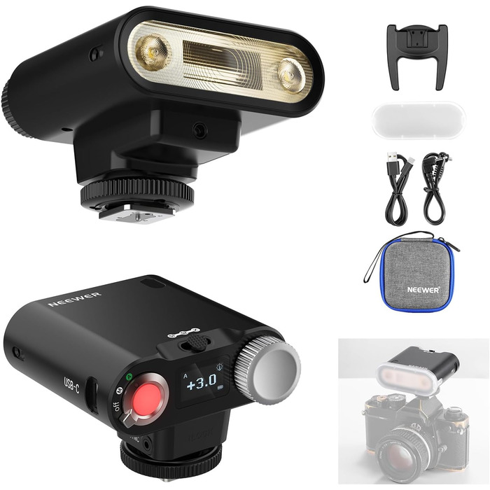 Спалах для камери NEEWER Z160: сумісний зі Canon, Nikon, Panasonic, Olympus, Pentax та іншими DSLR/цифровими камерами