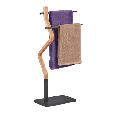 Relaxdays Towel Rack with Angled Design