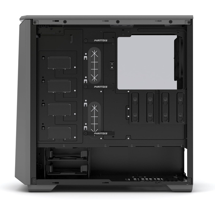 Корпус Phanteks Eclipse P400 Steel ATX Mid Tower чорного кольору з темноватим склом, серія P400