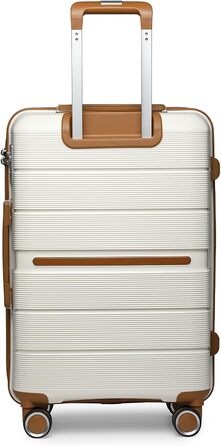 Чемодан British Traveller Mittelgroß: міцний валіза на 8 колесах з TSA-замком (66 x 43.3 x 28.5 см)