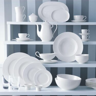 Villeroy & Boch Royal Side Dish Bowl, Premium Bone China, White