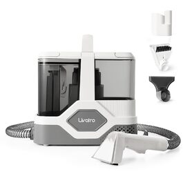 Пристрій для чищення м'яких меблів: мокрий/сухий пилосос, чистка килимів, 600W, 16KPa, бак 2,3L, самоочищення, компактний, для килимів, диванів, сходи