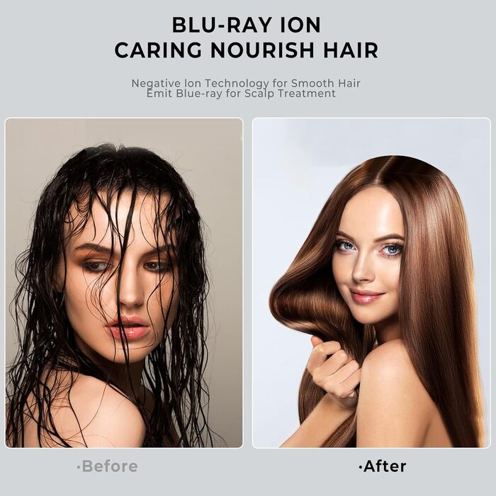 Набір для укладання волосся 5 в 1 Airstyler & Föhn: фен, щітка, плойка, брашшін, стайлер. Чорний. 1600W.