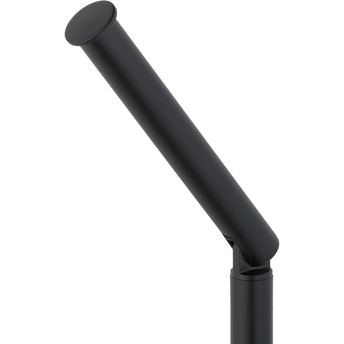 Набір для ванної кімнати Relaxdays, нержавіюча сталь, 68 x 22 см, підставка для туалетного паперу, щітка для унітазу з тримачем, чорний колір